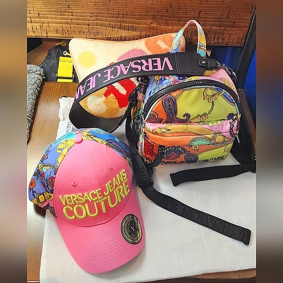 Versace Backpack and Hat RARE! - Picture 1 of 15
